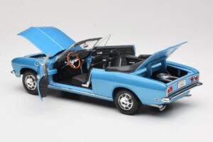 Chevrolet Corvair Monza Кабриолет Син Road Signature 1:18 92498 Метал — снимка 5 от 8