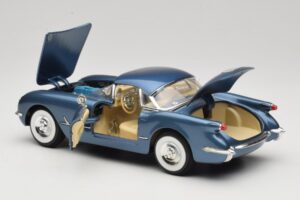 Chevrolet Corvette C1 Син Mira 1:18 6105 Метал — снимка 5 от 8