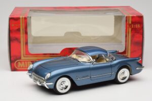 Chevrolet Corvette C1 Син Mira 1:18 6105 Метал — снимка 8 от 8