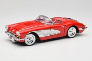 Chevrolet Corvette C1 Червен Motormax 1:18 73100TC Метал