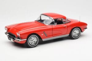 Chevrolet Corvette C1 Кабриолет Roman Червен AUTOart 1:18 71102 Метал