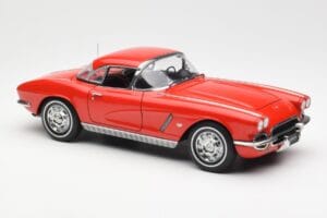 Chevrolet Corvette C1 Кабриолет Roman Червен AUTOart 1:18 71102 Метал — снимка 6 от 8