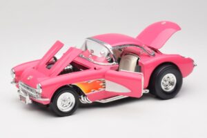Chevrolet Corvette C1 Gasser Розов Road Legends 1:18 92019-R1 Метал — снимка 2 от 8