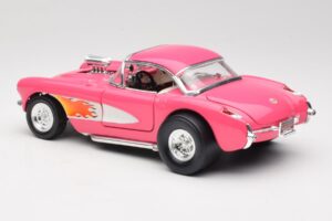 Chevrolet Corvette C1 Gasser Розов Road Legends 1:18 92019-R1 Метал — снимка 7 от 8