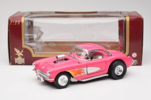 Chevrolet Corvette C1 Gasser Розов Road Legends 1:18 92019-R1 Метал — снимка 8 от 8