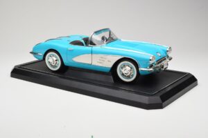 Chevrolet Corvette C1 Hard Top Синьо Solido 1:12 1202-M1 Метал — снимка 6 от 8