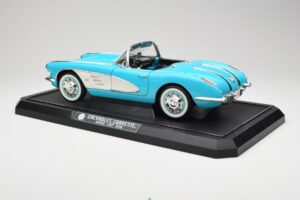 Chevrolet Corvette C1 Hard Top Синьо Solido 1:12 1202-M1 Метал — снимка 7 от 8