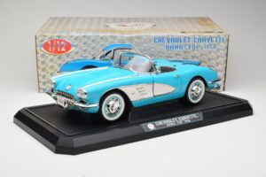Chevrolet Corvette C1 Hard Top Синьо Solido 1:12 1202-M1 Метал — снимка 8 от 8