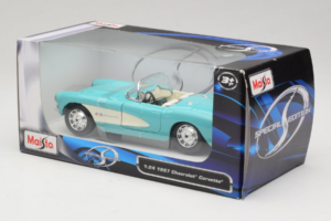 Chevrolet Corvette C1 Ментово Зелено Maisto 1:24 31275 Метал — снимка 3 от 3
