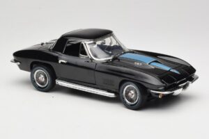 Chevrolet Corvette C2 Черен American Muscle 1:18 AMM1099/06 Метал — снимка 6 от 8
