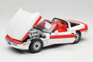 Chevrolet Corvette C4 A-Team Бял GreenLight 1:18 13532 Метал — снимка 2 от 8