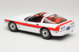 Chevrolet Corvette C4 A-Team Бял GreenLight 1:18 13532 Метал — снимка 7 от 8