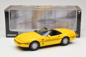 Chevrolet Corvette C4 Indianapolis 500 Pace Car Жълт Greenlight 1:18 11801-06 Метал — снимка 8 от 8