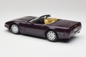 Chevrolet Corvette C4 LT4 Кабриолет Лилав Металик Maisto 1:18 50277 Метал — снимка 7 от 8