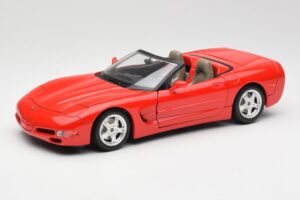 Chevrolet Corvette C5 Кабриолет Червен Bburago 1:18 3076 Метал