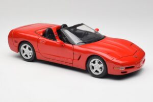 Chevrolet Corvette C5 Кабриолет Torch Червен Maisto 1:18 50318 Метал — снимка 6 от 8