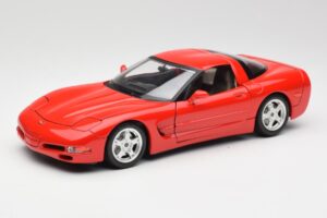 Chevrolet Corvette C5 Червен Bburago 1:18 3066 Метал
