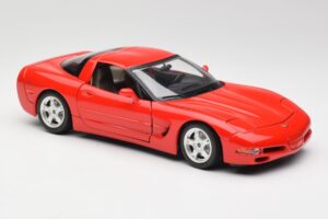 Chevrolet Corvette C5 Червен Bburago 1:18 3066 Метал — снимка 6 от 8