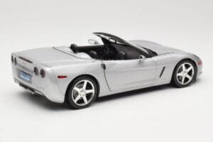 Chevrolet Corvette C6 Кабриолет Сребрист Hot Wheels 1:18 B6052 Метал — снимка 3 от 8