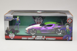 Chevrolet Corvette C6 Stingray The Joker With Figure Jada 1:24 253255020 Метал