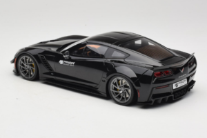 Chevrolet Corvette C7 Prior Design Черен GT Spirit 1:18 GT249 Смола — снимка 5 от 6
