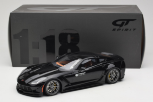 Chevrolet Corvette C7 Prior Design Черен GT Spirit 1:18 GT249 Смола — снимка 6 от 6