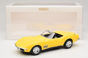 Chevrolet Corvette C3 Кабриолет Daytona Yellow Norev 1:18 189039 Метал — снимка 6 от 6