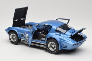 Chevrolet Corvette Grand Sport GT #80 R. Penske Chevrolet Nassau Speed Week 1963 Exoto 1:18 RLG18022 Метал — снимка 5 от 8