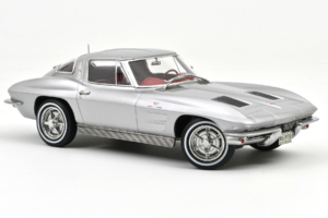 Chevrolet Corvette C2 Sting Ray Sebring Silver Norev 1:18 189052 Метал