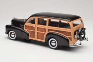 Chevrolet Fleetmaster Woody Черен & Wood Panels Maisto 1:18 43697545B Метал — снимка 7 от 8