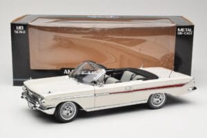 Chevrolet Impala Кабриолет Бял Sun Star 1:18 3405 Метал — снимка 8 от 8