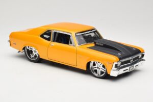 Chevrolet Nova SS Златен Maisto 1:18 31083 Метал — снимка 6 от 8