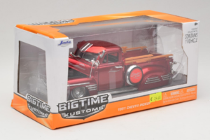 Chevrolet Pickup Bigtime Kustoms Червен Jada 1:24 96802 Метал — снимка 2 от 3