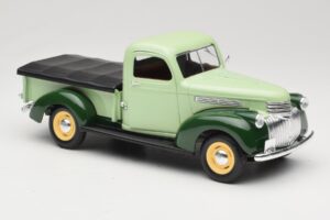 Chevrolet Pickup Зелен Solido 1:18 8063 Метал — снимка 6 от 8