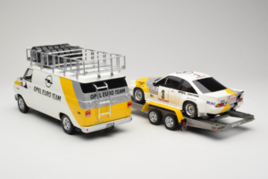 Opel Manta 400 Group B Rally Tour de Corse 1984 С Chevrolet G30 Сервизен Ван Otto 1:18 OT491 Смола — снимка 2 от 13
