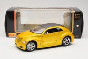 Chrysler Pronto Cruizer Златен Maisto 1:18 50338 Метал — снимка 8 от 8