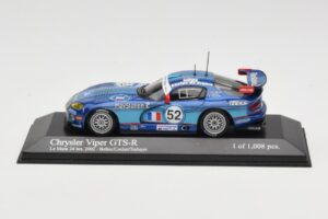 Chrysler Viper GTS-R #52 S. Belloc / F. Cochet / T. Treluyer 24 Hours of Le Mans 2002 Minichamps 1:43 499921452 Метал