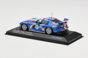 Dodge Viper GTS-R #57 Terrien / Cochet / Dayraut Le Mans 24 Hours 2001 Minichamps 1:43 400011457 Метал — снимка 3 от 4