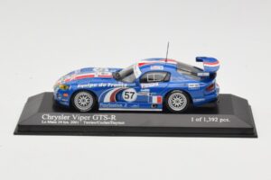 Dodge Viper GTS-R #57 Terrien / Cochet / Dayraut Le Mans 24 Hours 2001 Minichamps 1:43 400011457 Метал