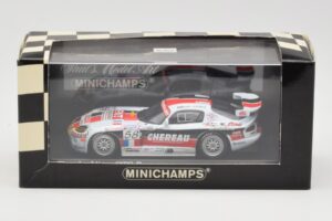 Dodge Viper GTS-R #58 C. Bouchut / Belloc / Monteiro Le Mans 24 Hours 2001 Minichamps 1:43 400011458 Метал — снимка 4 от 4
