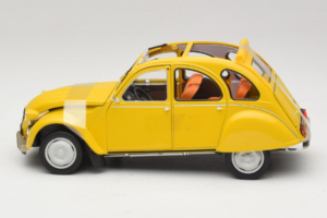 Citroen 2CV 6 Club Mimosa Yellow Norev 1:18 181496 Метал — снимка 3 от 6