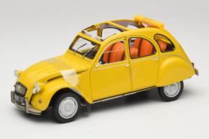 Citroen 2CV 6 Club Mimosa Yellow Norev 1:18 181496 Метал