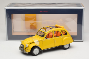 Citroen 2CV 6 Club Mimosa Yellow Norev 1:18 181496 Метал — снимка 6 от 6