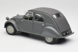 Citroen 2CV A Сив Tchibo 1:18 49418 Метал — снимка 7 от 8