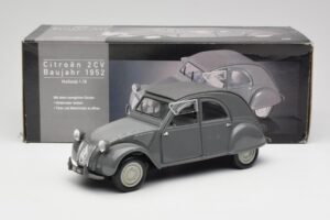 Citroen 2CV A Сив Tchibo 1:18 49418 Метал — снимка 8 от 8