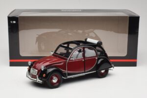 Citroen 2CV Charleston Червен Minichamps 1:18 150111501 Метал — снимка 8 от 8
