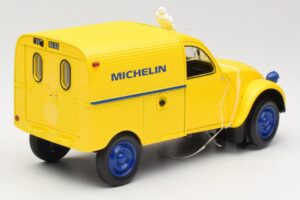 Citroen 2CV Fourgonnette Michelin Bibendum Norev 1:18 181502 Метал — снимка 2 от 6
