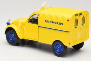 Citroen 2CV Fourgonnette Michelin Bibendum Norev 1:18 181502 Метал — снимка 5 от 6