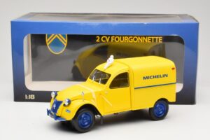 Citroen 2CV Fourgonnette Michelin Bibendum Norev 1:18 181502 Метал — снимка 6 от 6