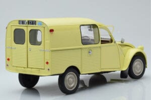 Citroen 2CV Furgonette AK350 Pastis Жълт Norev 1:18 181488 Метал — снимка 3 от 8